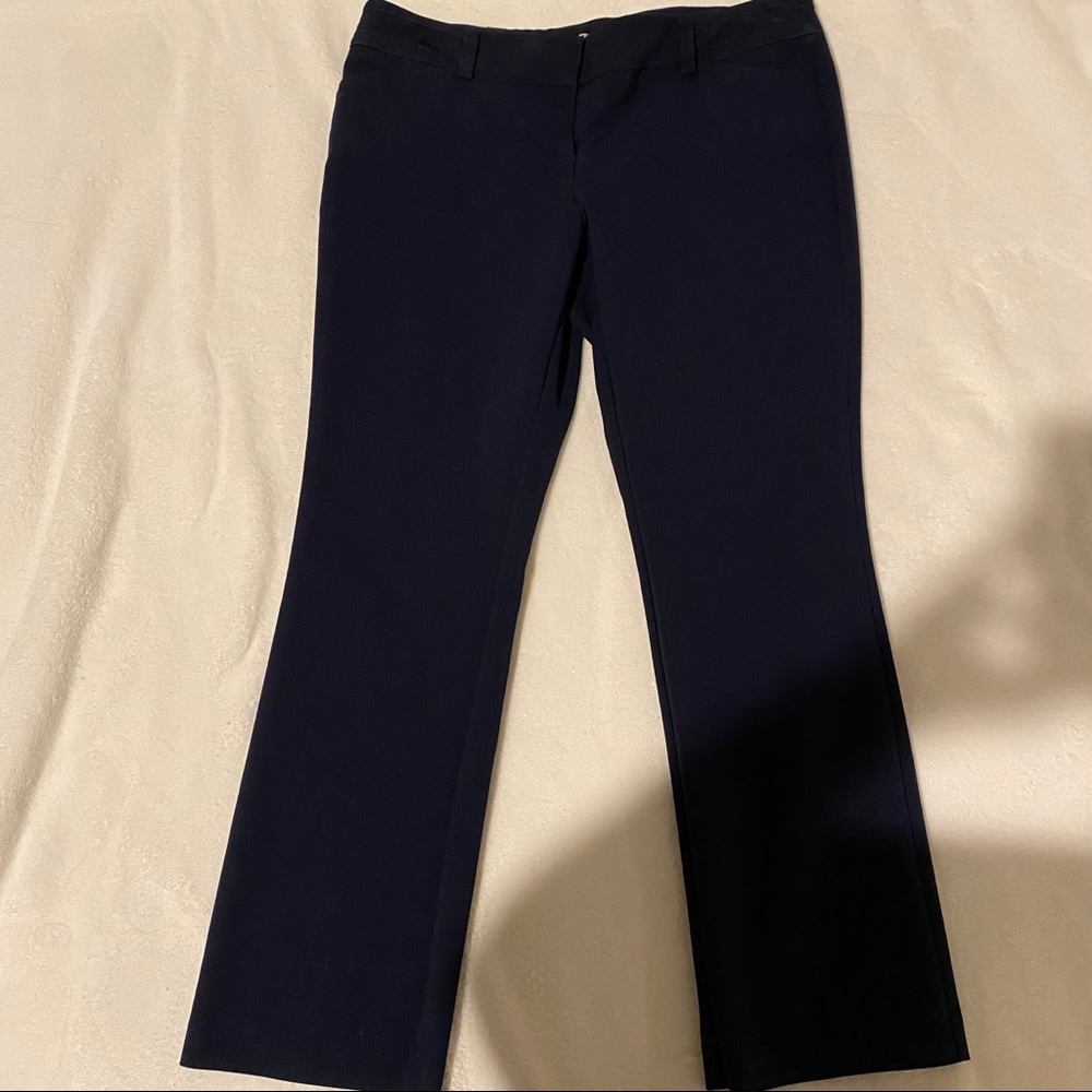 New York and CO. Navy blue slacks